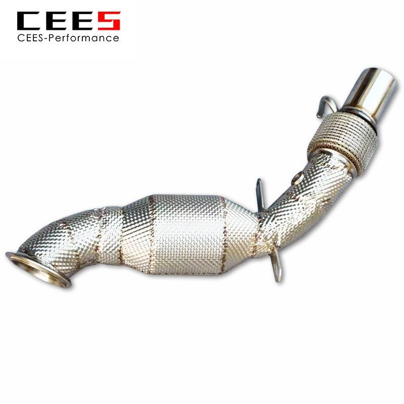 CEES Downpipe For BMW 316 N13 1.6T 2012-2015 High flow catted downpipe Exhaust Downpipe