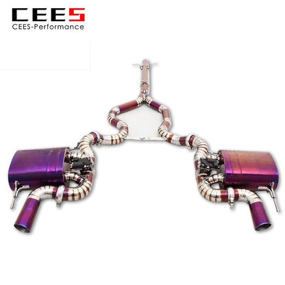 CEES Catback Exhaust For Land rover Range rover sport L6 3.0T 2019-2023 Titanium alloy Exhaust System