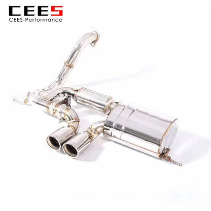 CEES Catback Exhaust for LOTUS Evora 3.5L 2010-2016 Exhaust Pipe Stainless Steel Downpipe Automobile Valve Exhaust System