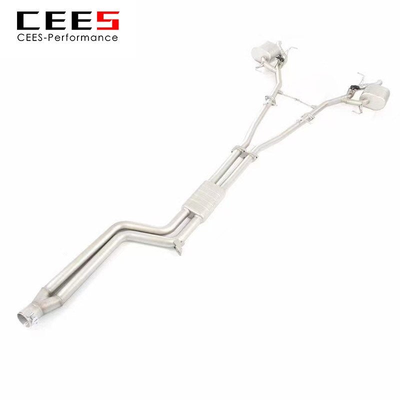 CEES Catback Exhaust for BMW TH7 730/740 3.0L/3.0T F02 2009-2015 High Performance Valve Muffler Exhaust System Automobile Parts