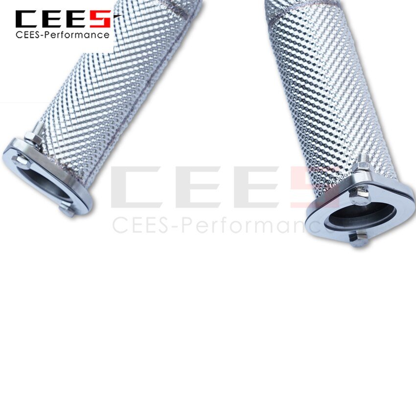 CEES Exhaust System For Infiniti FX35 Headers With/Without Catalyst Test Pipe Converter High Flow Catted Exhaust Downpipe