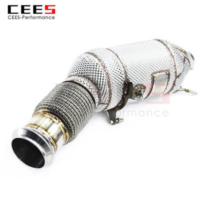 CEES Exhaust System For BMW 420i B48 Header With/Without Catalyst Test Pipe Converter High Flow Catted Exhaust Downpipe