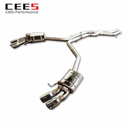 CEES Catback Exhaust For Audi SQ5 3.0T 2014-2019 Exhaust valve control Exhaust Pipe