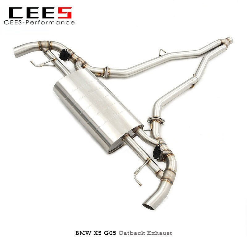 Catback Exhaust For BMW X5 3.0T G05 2017-2022 Exhaust Pipe Muffler Stainless Steel escape Car Exhaust System