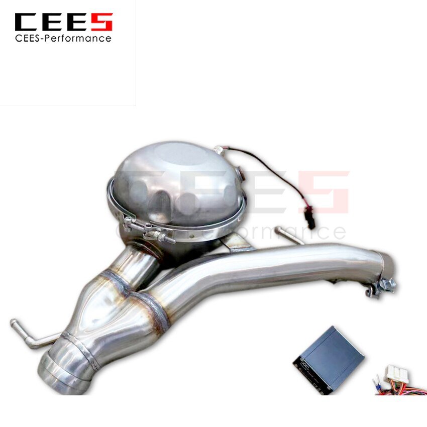 CEES Exhaust System For Land Rover Range Rover Diesel Edition 3.0T 5.0 Valve Muffler Catback Escape Tubo Escape Coche