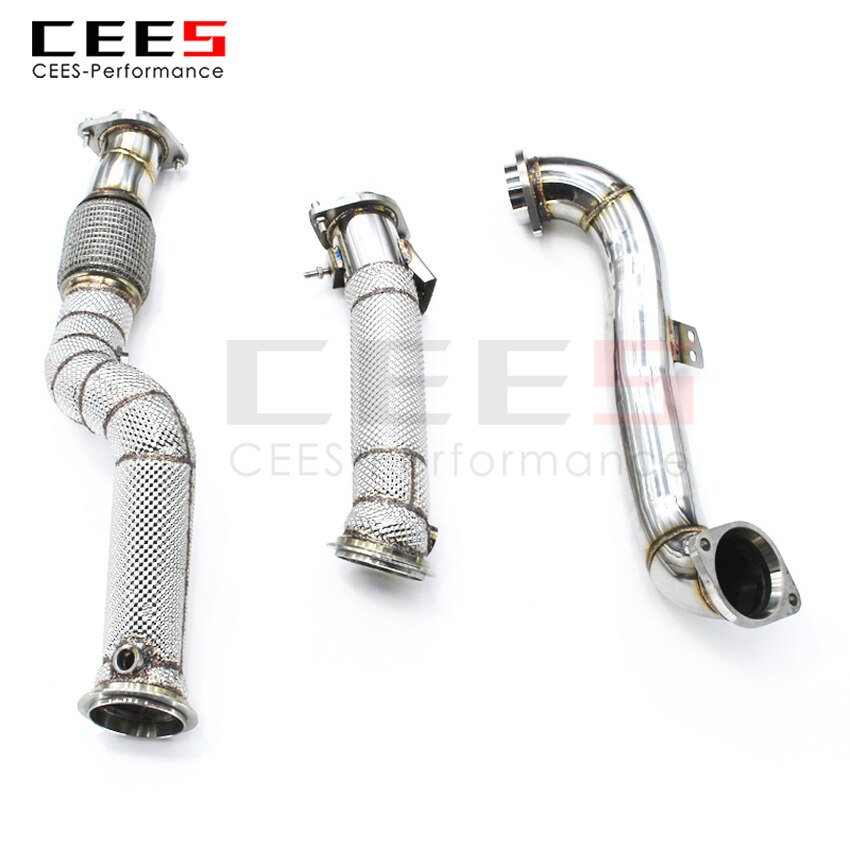 Exhaust System For BMW M3 M4 G82 G80 G83 G8X Headers Without Catalyst No cat Downpipe Manifold Stainless Steel Car Accessories