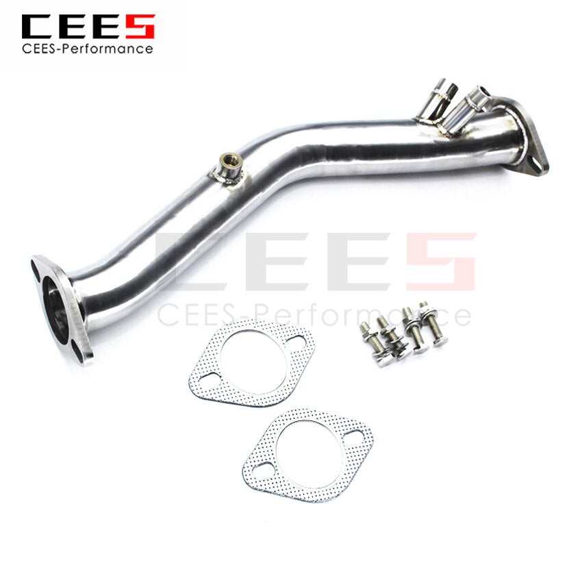 CEES Exhaust System For TANK 300 2.0T Mid Pipe Valve Muffler Catback Escape Tubo Escape Coche Terminale Scarico Auto