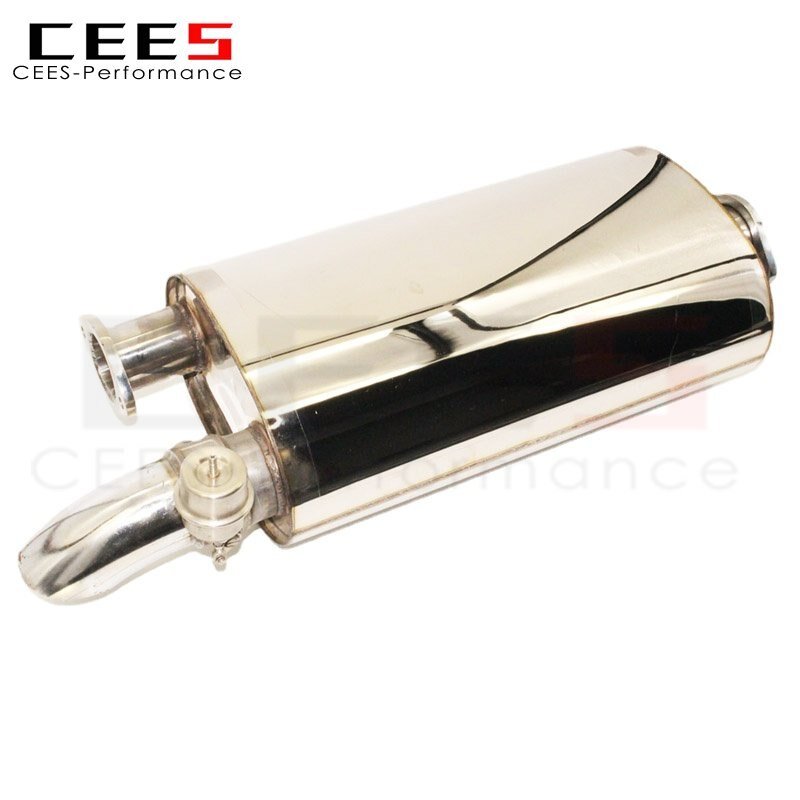 CEES Exhaust Pipe Muffler for Toyota Tundra 2014-2021 Tuniing Stainless Steel Exhaust System Universal Exhaust Valve Control