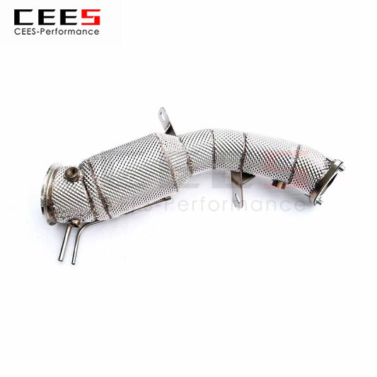 Exhaust System For Cadillac XT4 XT5 2.0T 2019-2023 Headers With Catalyst Test Pipe Converter High Flow Catted Exhaust Downpipe