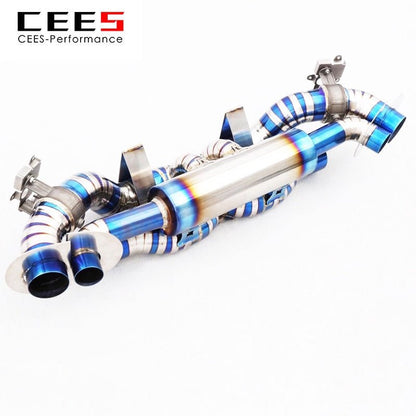 Catback Exhaust For Porsche 911(992) 3.0T Carrera 2019-2021Racing Car Exhaust System Valvetronic Titanium alloy Exhaust Pipe