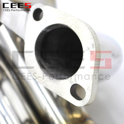 CEES Exhaust System For Ferrari 599 Exhaust manifold Headers Stainless Steel Test Pipe No cat Downpipe Car Accessories Manifold