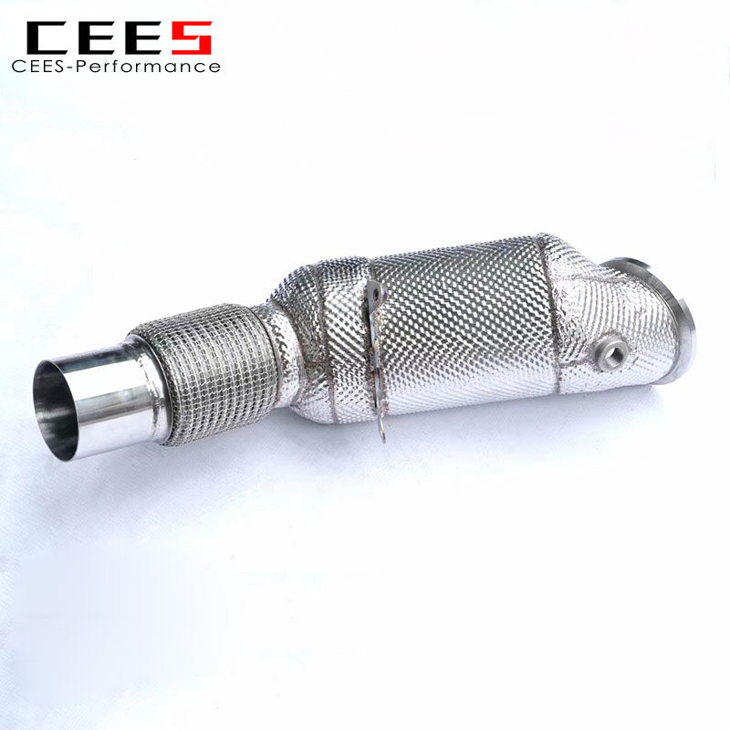 Exhaust Downpipe For BMW 325/330 G20/G28 2.0T B48 2020-2022 Downpipe 200/300 cell Stainless Steel Exhaust Pipe