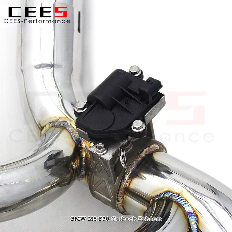 CEES Exhaust System for BMW M5 F90 4.4T 2018-2023 Escape Stainless Steel Exhaust Pipe Muffler Tuning Performance Catback Exhaust