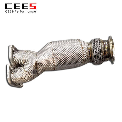 Downpipe For BMW 335i 3.0T 2009-2012  Automotive Performance Accessories Pipe Stainless Steel Exhaust Downpipe