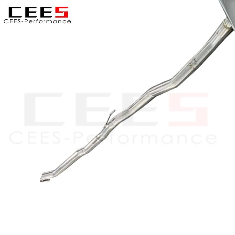 CEES for Mercedes Benz W177 A45 AMG A45S SS304 High Flow Performance Valved Mufflers Catback Exhaust System Assembly Car Tuning