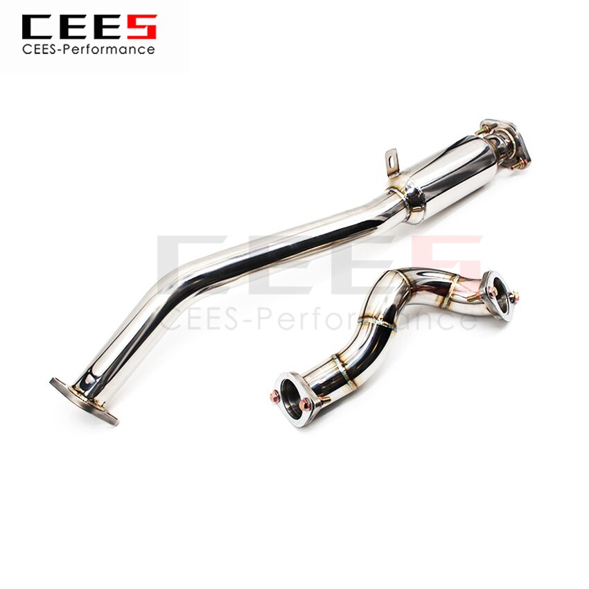 CEES Exhaust System For TOYOTA 86 Headers Without Catalyst No cat Downpipe Manifold Stainless Steel Car Accessories