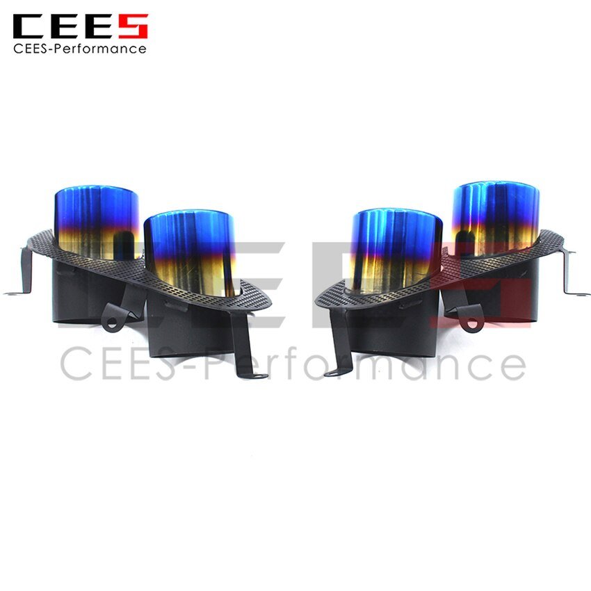 CEES Exhaust System For Ferrari 812 Titanium Tips Tail Throat Sortie Echappement Voiture Upgrade Car Accessories