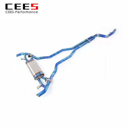 CEES Catback Exhaust for BMW X7 B58 3.0T G07 2019-2022 Exhaust Pipe Muffler Titanium Alloy Exhaust Valve Control Auto Parts