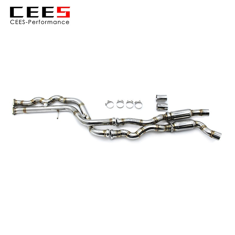 CEES Tuning Performance Mid Pipe Car Accessories Muffler For M2C/M3/M4 F80 F82 F83 F8X S55 3.0T  Exhaust System