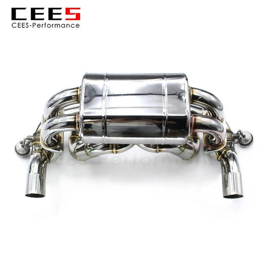 CEES Catback Exhaust For Ferrari F430SC F430 430 Scuderia 4.3L 2005-2009 Stainless Steel Exhaust Valve Control Exhaust System