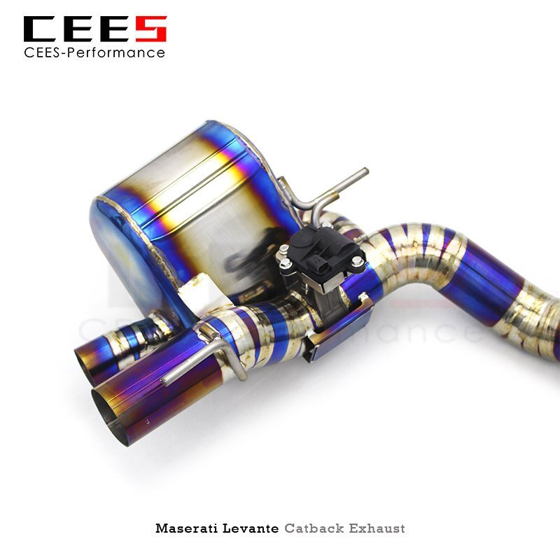 maserati levante exhaust