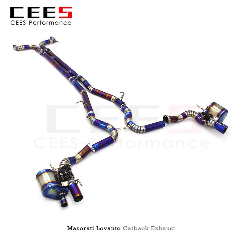 maserati levante exhaust